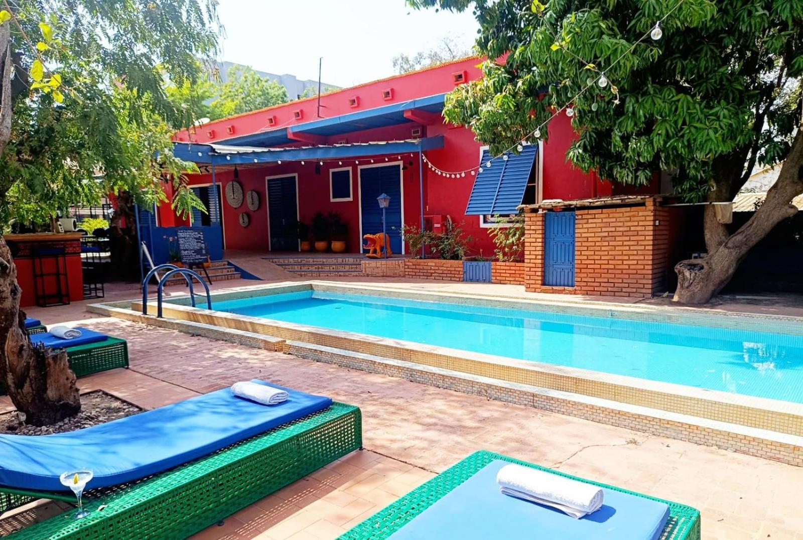 Hôtel Les Palmiers Ouagadougou Exterior foto